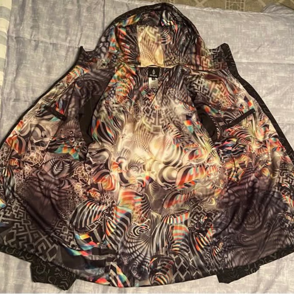 Limited Edition Threyda Iridescent Particles Jacket By Fabian Jimenez Onyx Rare
